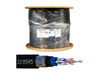 Câble de Réseau Cat6A pour Usage Extérieur Robustesse et Fiabilité Maximales