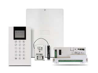 kit alarme lightsys+ pvc avec communication 4g et clavier panda
